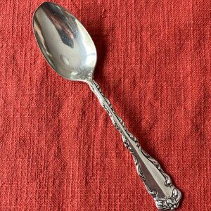 REED & BARTON Silver Plate REX PATTERN 7" SOUP SPOON No Mono  movingon12345